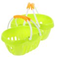 thumbnail image 2 of 2 Pcs Simulation Storage Basket Toy Pretend Play Toy Kids Early Educational Toy, 2 of 6