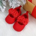 thumbnail image 2 of Yoyauz Baby Girl Mary Jane Shoes Anti Slip Rubber Sole Ballet Slippers Princess Dress Wedding Shoes Newborn Kids Shoes Toddler Shoes, 2 of 5
