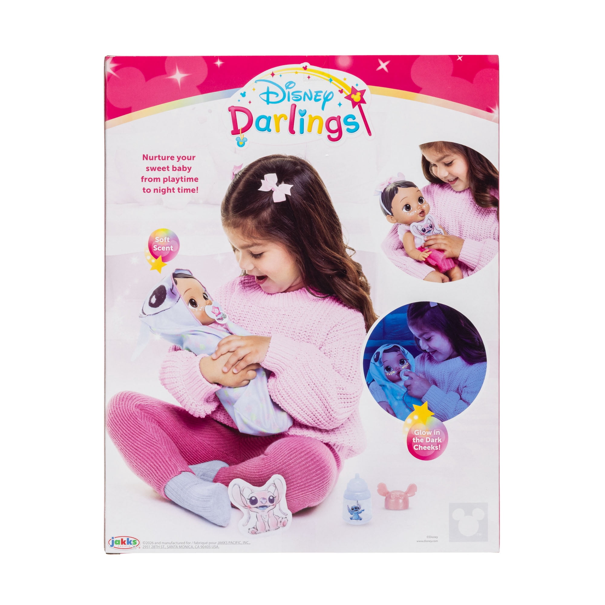 DISNEY DARLINGS SNUGLY STARS STITCH DOLL