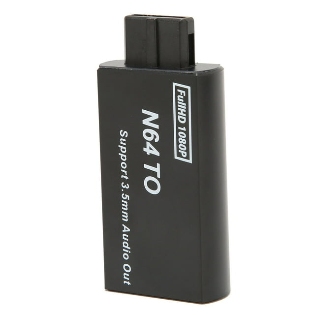 Game HD Multimedia Interface Converter, Plug And Play 1080p Stable Lossless Game AV Adapter Digitized Output Support PAL NTSC For Monitor