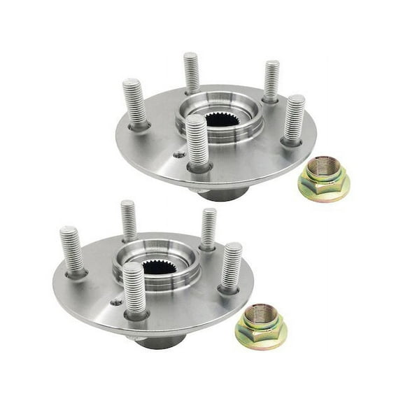 Front Wheel Hub Assembly Set - Compatible with 2003 - 2004 Honda Pilot