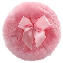 RAGUPEL Soft Baby Powder Puff 3.5 Inch for Superior Application | Bow Design Reusable for Body and Face | Versatile Washable Puff for All Ages