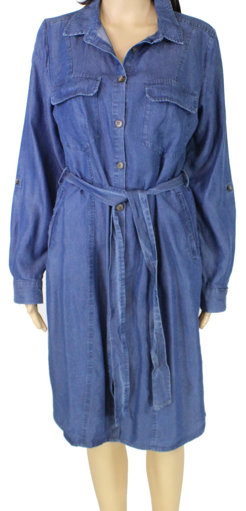 mint velvet denim dress