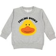 thumbnail image 2 of Inktastic Duck Feeling Ducky Toddler Sweatshirt, 2 of 4