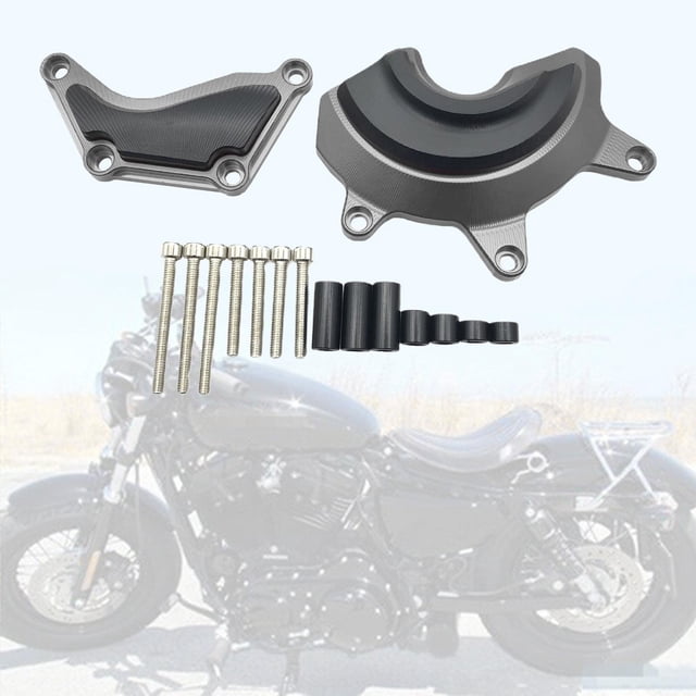 Funda protectora para motor de motocicleta, deslizador , cubierta de choque, carcasa protectora de almohadilla de choque, compatible con Yamah Titanio DYNWAVEMX Deslizadores del motor de la motocicleta