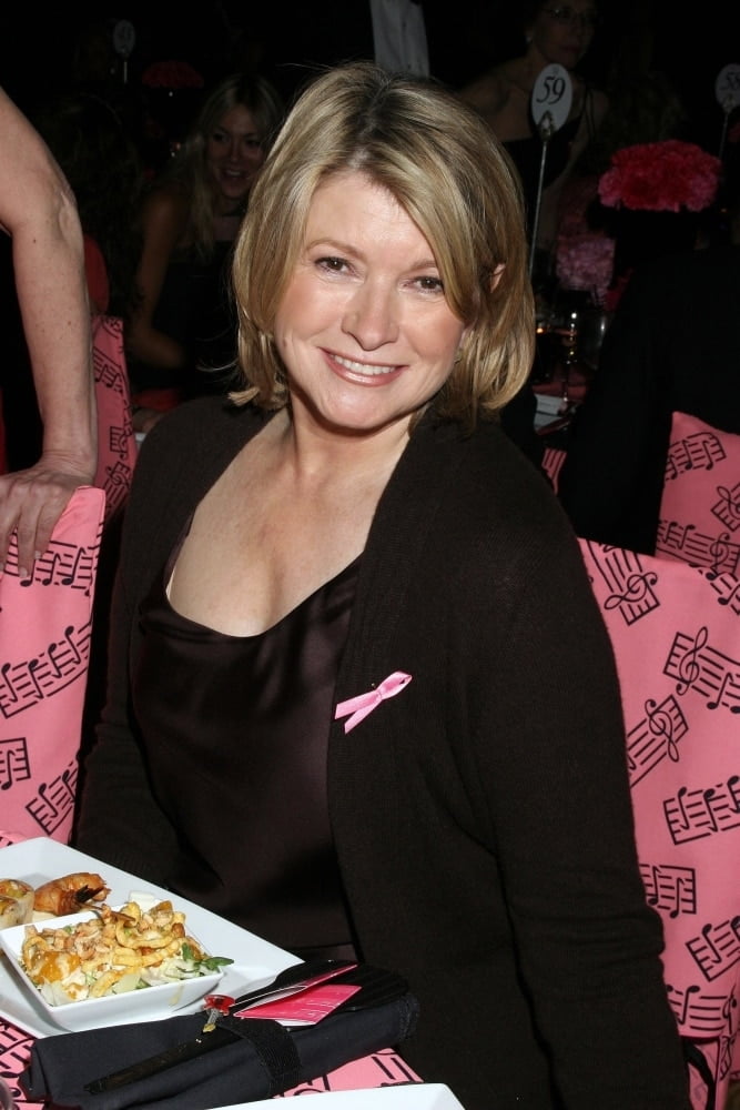 Martha Stewart At Arrivals For The Breast Cancer Research Foundation