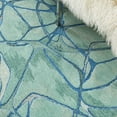 thumbnail image 6 of Nourison Symmetry Abstract Aqua Blue 5'3" x 7'9" Area Rug, (5x8), 6 of 8