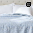 thumbnail image 2 of Better Homes & Gardens Floral Matelassé Quilt, King, Blue Bedding, 2 of 7