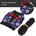 thumbnail image 3 of Rabbit Chest Strap and Harness Rope Set, Pet Vest Chest Strap Harness Pets Chest Strap Leash Set Pet Vest Harness Pets Supplies for Small Animal Rabbit Squirrel Hamster, 3 of 7