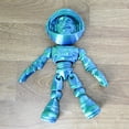 thumbnail image 3 of Fidget Jumbo Astronaut | Flexible Articulating 3d Printed Friendly Companion, 3 of 9