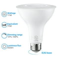 thumbnail image 2 of TORCHSTAR 10 Pack PAR30 LED Bulb Dimmable 11W(75W Equivalent) E26 Base 3000K Warm White, 2 of 7