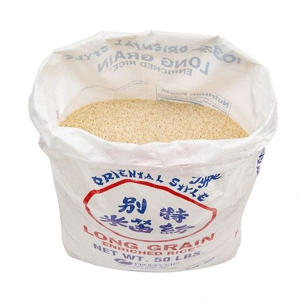 Producers Rice Oriental Long Grain, 50 Pound -- 1 Each.