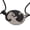 Golden White, variant on Matching Cats Pendant Necklace for Couples and Friend Stainless Steel Choker with Adjustable Chain for Men and Women