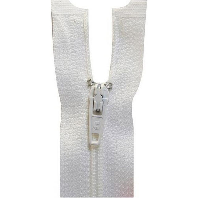Costumakers Lightweight One-Way Separating Zipper 35 cm (13.8), White