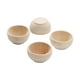 thumbnail image 3 of 4 piezas de cuenco artesanal de madera, cuenco sin terminar, decoración de tinción, cuenco para servir, pintura de 58mm x 33mm, cuencos en miniatura, 3 of 9