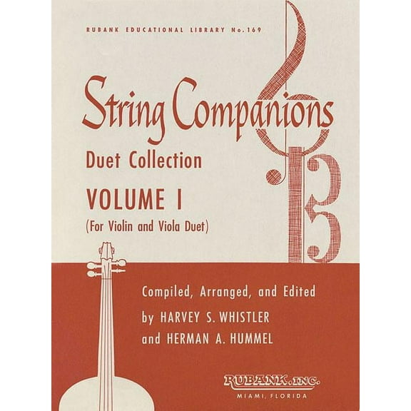 String Companions, Volume 1: Violin and Viola Duet Collection Published in Score Form (Paperback)