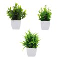 thumbnail image 6 of 3 Pcs Small Fake Plants Potted Desktop Flowers Accessories Faucet Office, 6 of 8