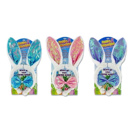 Dimple Easter Toys, Bunny Ear Bow Tie Set Assorted