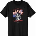 thumbnail image 4 of Beetlejuice Beetlejuice Can You Stop Being A Freak Men's Black Crew Neck Short Sleeve Tee-Small, 4 of 6