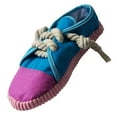 thumbnail image 3 of Jouet de Chaussures pour Animaux de Compagnie, Simulation de Conception de Chaussures en Toile Réalistes Chaussures pour Animaux de Compagnie Checker Jouet Interaction Vocale Jouet Promouvoir la Santé Bucco-Dentaire des Animaux de Compagnie Jouets pour Chiens, 3 of 8