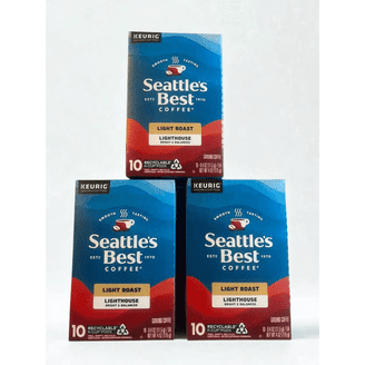Seattle's Best Coffee Breakfast Blend Medium SMRRoast K-Cup Pods | 6 Boxes  of 10 (60 Total Pods) - Walmart.com