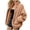 Khaki, variant on Lovskoo 2024 Sherpa Jackets for Women 2023 Plus Size Long Sleeve Zip Up Fall/Winter Plush Long Sleeve Stand-Up Collar Coat Olive Green