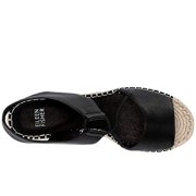 Eileen Fisher Agnes Black Tumbled Leather AGNES-TL-001 Womens Size 8