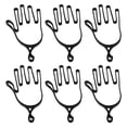 thumbnail image 1 of UPOUART 6Pcs Practical Glove Hangers For Golf Gloves Black PP Plastic Storage Solution For Golf Enthusiasts, 1 of 8