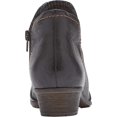 thumbnail image 4 of Cobb Hill Women's Gratasha V-Cut Black Boots 8W, 4 of 5