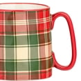 thumbnail image 5 of 10 Strawberry Street Bella Holiday Mug Tartan, Set of 4, 5 of 7