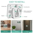 thumbnail image 5 of GETIT Wireless Digital Refrigerator Thermometer, Upgraded Version of Digital Frozen Thermometer Sensor, with 2PCS Sensor Sound Alarm and Indoor/Outdoor, 5 of 5