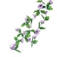 thumbnail image 4 of Guirnalda de girasol artificial de 18 cabezas, simulación de flor, vid, colgante de pared, plástico, flor falsa, ratán, morado claro seitruly HA8325-06B, 4 of 6