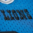 thumbnail image 6 of Men's Mitchell & Ness Calvin Johnson Blue Detroit Lions 2007 Authentic Throwback Retired Player Jersey, 6 of 7
