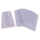 thumbnail image 4 of 10 Piezas Brazalete de Plástico de La Regla de Medición Calibradores de Papel de Plástico 90 Mm, 4 of 8
