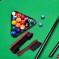 thumbnail image 3 of 4 Pcs Billiard Table Broom Cleaning Tool Brush Portable Red Wood Pvc, 3 of 6