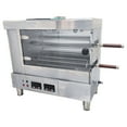 thumbnail image 3 of Commercial 2-Roll Electric Meet Rotisserie Machine Automatic Rotary Roaster Roast Chicken & Duck Oven 220V, 3 of 15