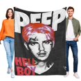 thumbnail image 1 of Lil Peep - Lil Peep anti-pilling, suave, ligera, esponjosa y acogedora de lujo para hogar y cocina – Perfecta para niños y adultos,100X80cm, 1 of 6