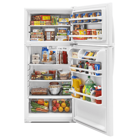 Whirlpool - 14.3 Cu. Ft. Top-Freezer Refrigerator - White