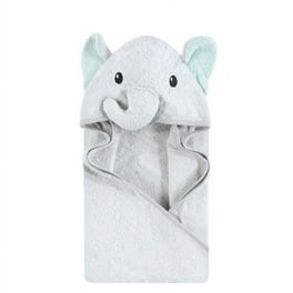 Hudson Baby Infant Unisex Cotton Animal Face Hooded Towel