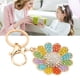 thumbnail image 4 of Llavero De Girasol Con Diamantes De Imitación Brillantes, Material Metálico, Adorno De Bolso Para Aniversario De Acción De Gracias, 4 of 8