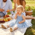 thumbnail image 3 of Younger Tree Toddler Girl Tulle Dress Baby Sleeveless Causal Princess Party Tutu Dresses for 6-12 Months, 3 of 8