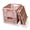 LT PINK-4PACK, variant on 20L Folding Crate, 4Pack Plastic Storage Baskets Organizer for Home and Office,Collapsible Storage Crates for Home Office and Outdoor Organizer. (Mix Colors)