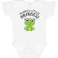 thumbnail image 3 of Inktastic Mommy's Little Princess Cute Frog Girls Baby Bodysuit, 3 of 5