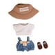 thumbnail image 1 of Ropa De Muñeca De Felpa De 15 Cm, Regalos Para Niñas, Ropa De Muñeca Para Niña, Muñeca Colgante, Zapatos De Oso Feliz, 1 of 8