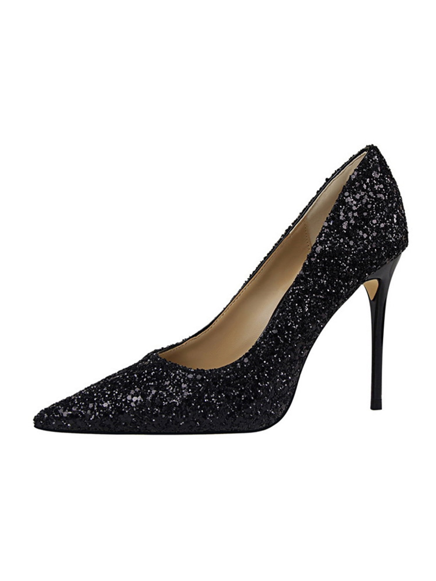Black Sparkle Shoes