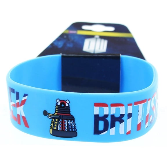 Doctor Who Rubber Wristband Dalek British Invasion
