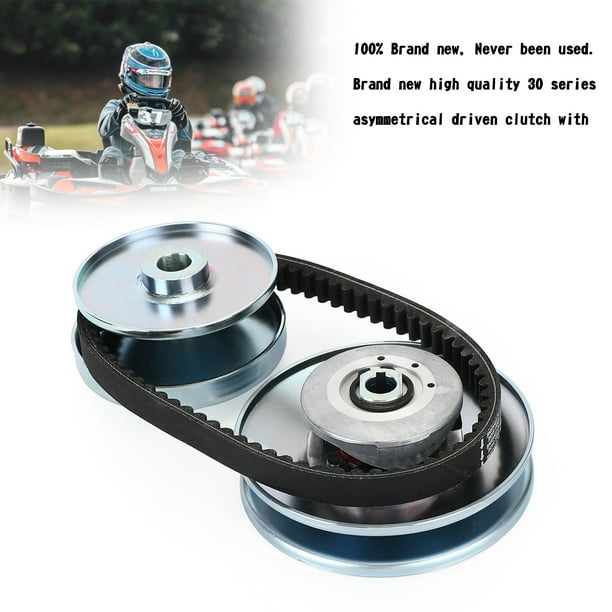 30 Series Go-Kart Torque Converter Clutch Kit - 3/4" Drive, 5/8" Driven, 7" OD With 203591 Belt