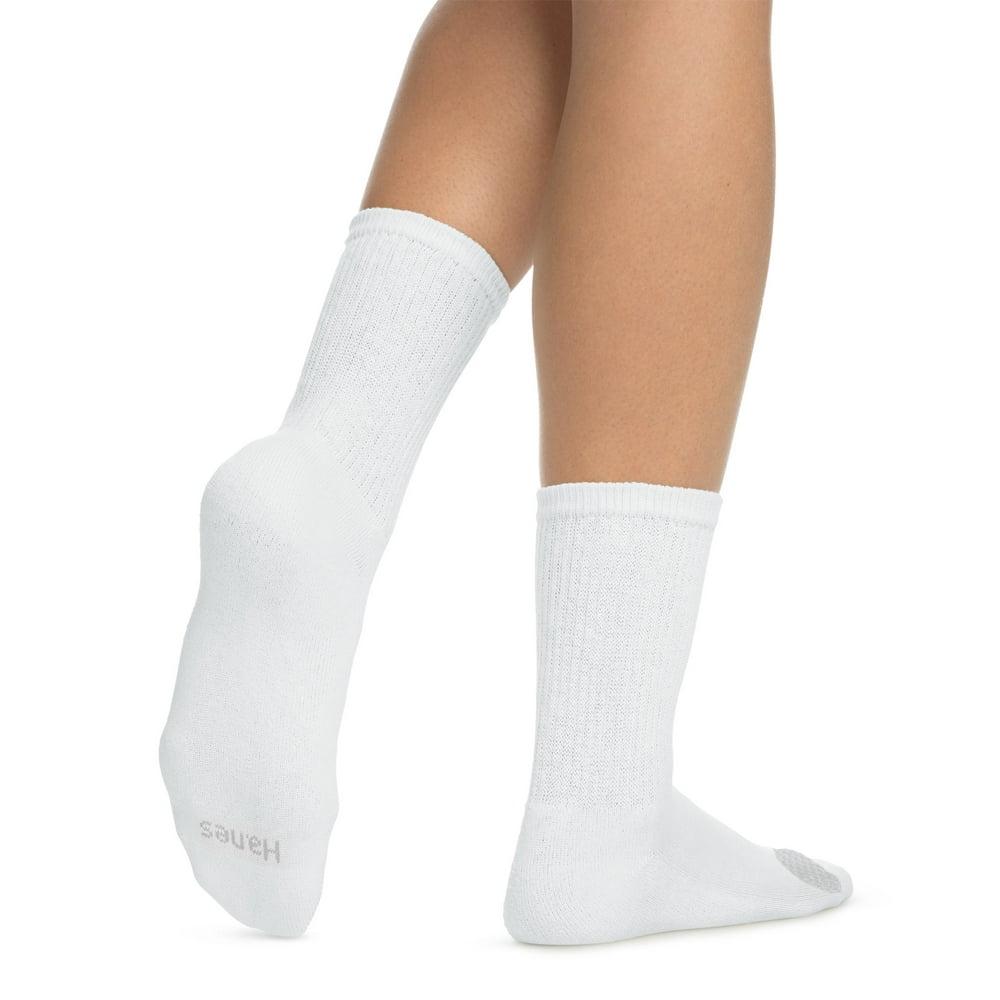 Hanes Hanes Hanes Women's Cool ComfortÂ® Crew Socks Extended Sizes 8