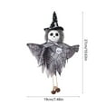 thumbnail image 3 of Halloween Hanging Ghost Decorations Outdoor,Pumpkin Witch Halloween Tree Ornaments,Cute Flying Ghost Straw Windsock Pendant Home Indoor Decor Yard Patio Lawn Garden Outside Party Supplies, 3 of 7