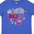 thumbnail image 4 of Inktastic I Rock with Guitar Microphone and Music Notes Boys or Girls Toddler T-Shirt, 4 of 5